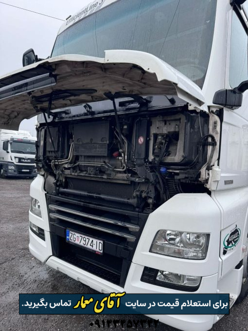 کشنده مان MAN 500 سقف بلند مدل 2019 کد truck344